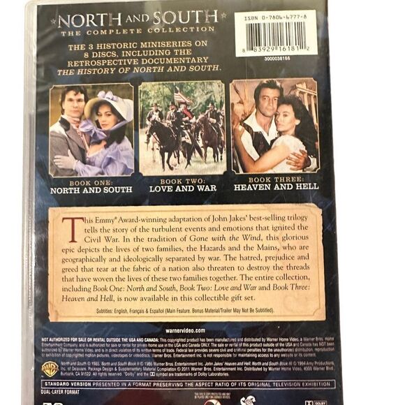 Military DVD bundle 1 signed, 1 sealed excellent movies. 13 hours, North & South - Picture 7 of 15